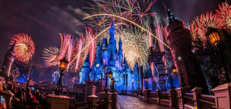 Fireworks at Magic Kingdom