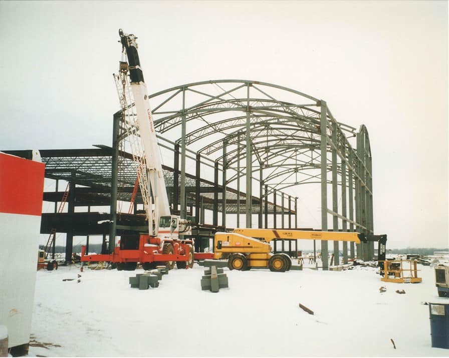 BLV passenger terminal construction 1997