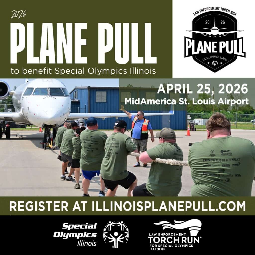 Register for the 2026 Plane Pull to benefit the Illinois Special Olympics